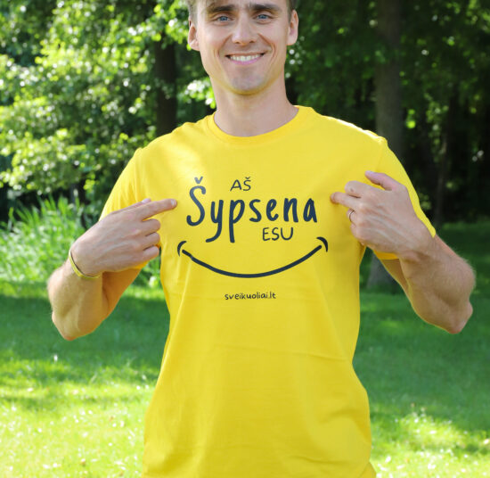 Marškinėliai "Aš Esu Šypsena"